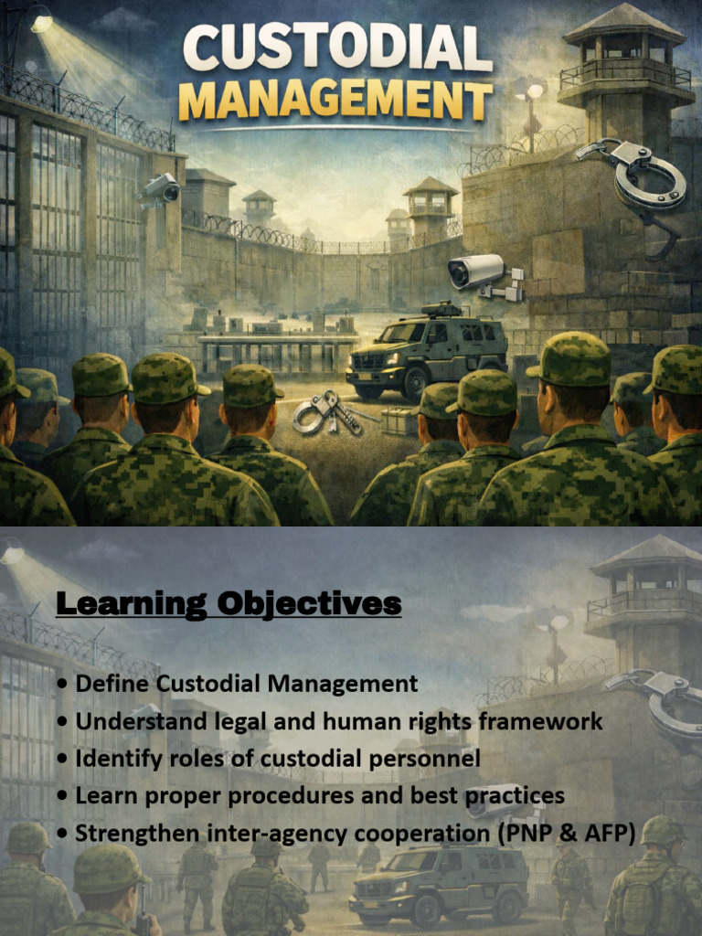 Custodial Management Lecture | PDF