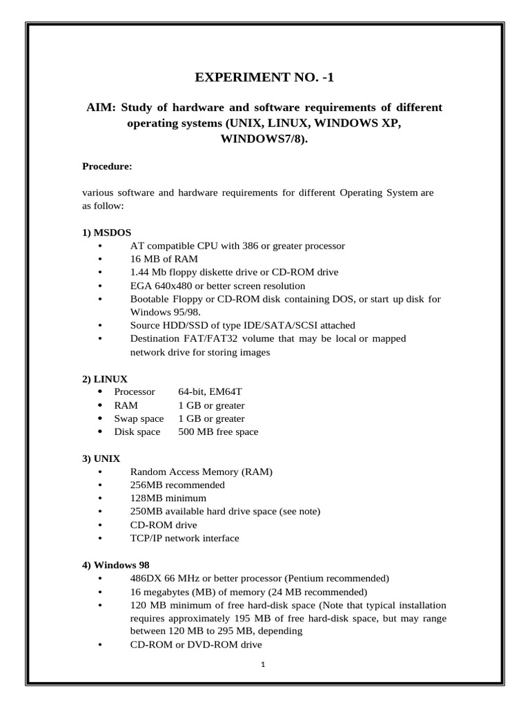 Operating - System Lab | PDF