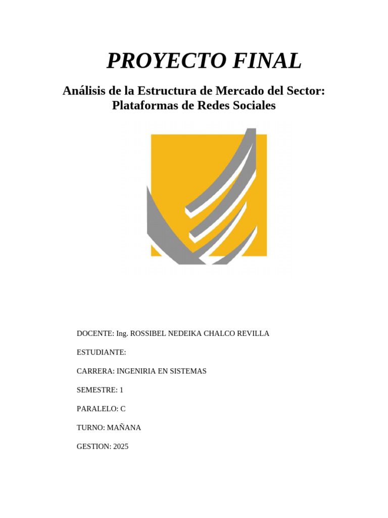 Proyecto Final | PDF