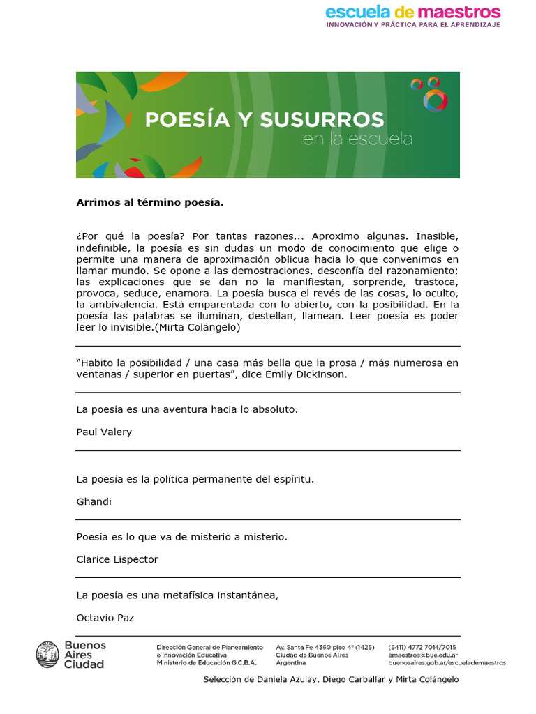 Arrimos al término poesía | PDF