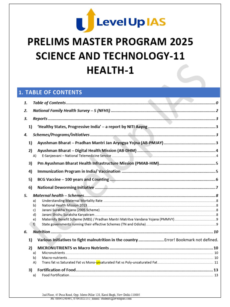 Health 1 | PDF