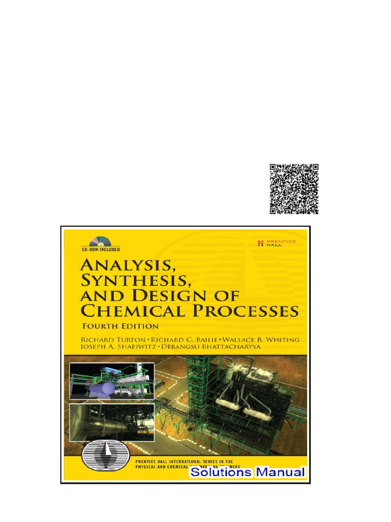 Analysis Synthesis and Design of Chemical Processes 4th Edition ...