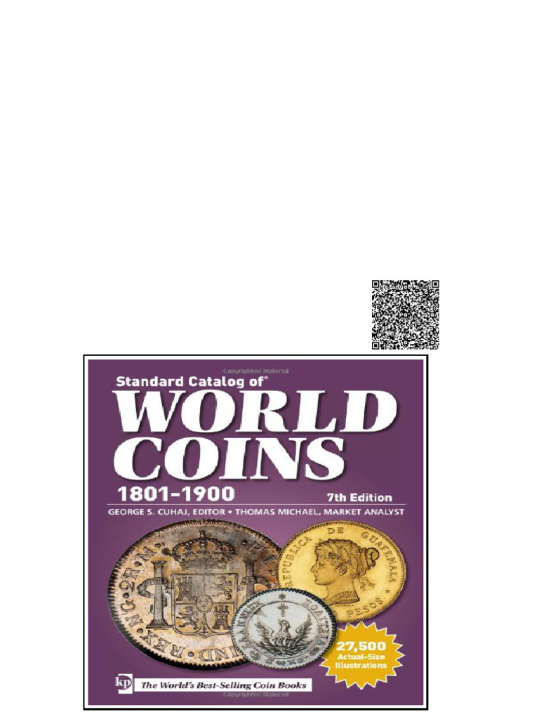 Standard Catalog of World Coins 1801 1900 7th Edition George S. Cuhaj ...