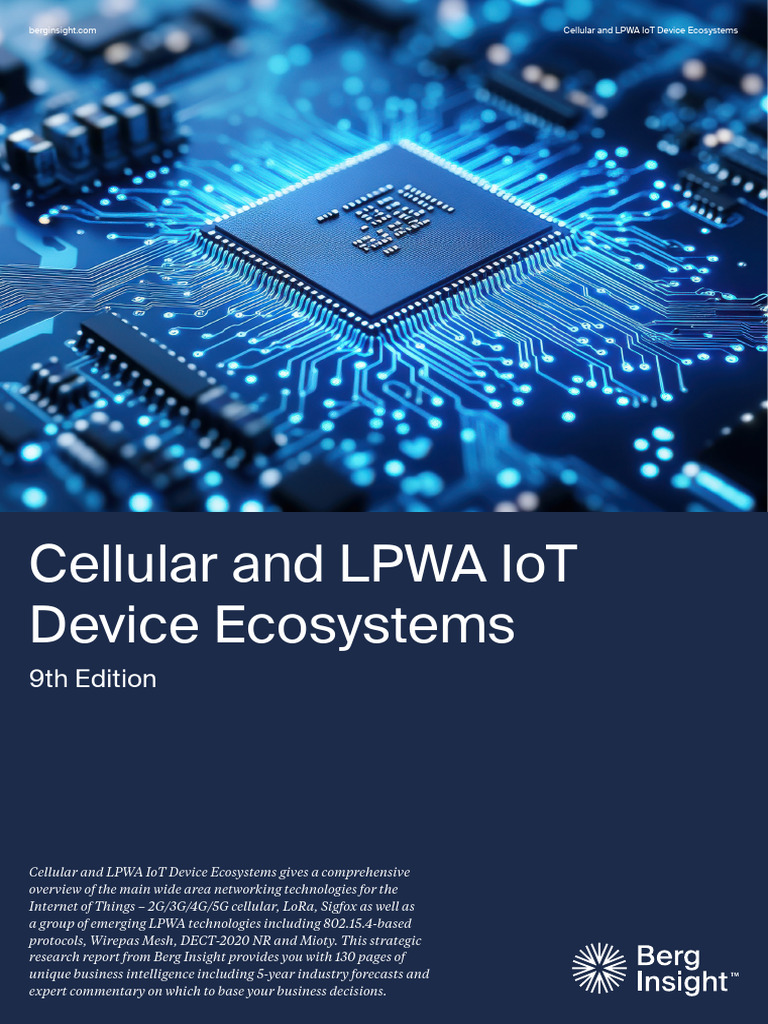 Cellular and LPWA IoT Device Ecosystems | PDF | Internet Of Things | 4 G