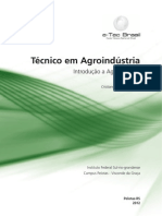 Técnico em Agroindústria Introdução a Agroindústria 1