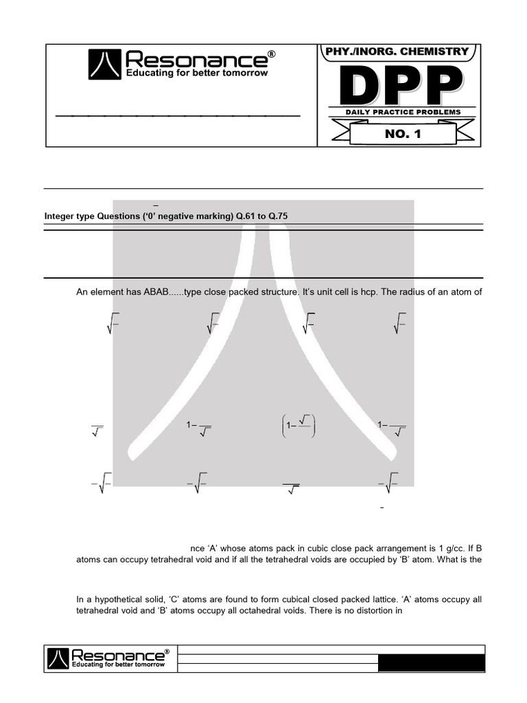 DPP No. 1 English PC A6zqbl2 | PDF | Chemical Substances | Materials