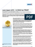 In Gold We Trust 2012 - Special Report