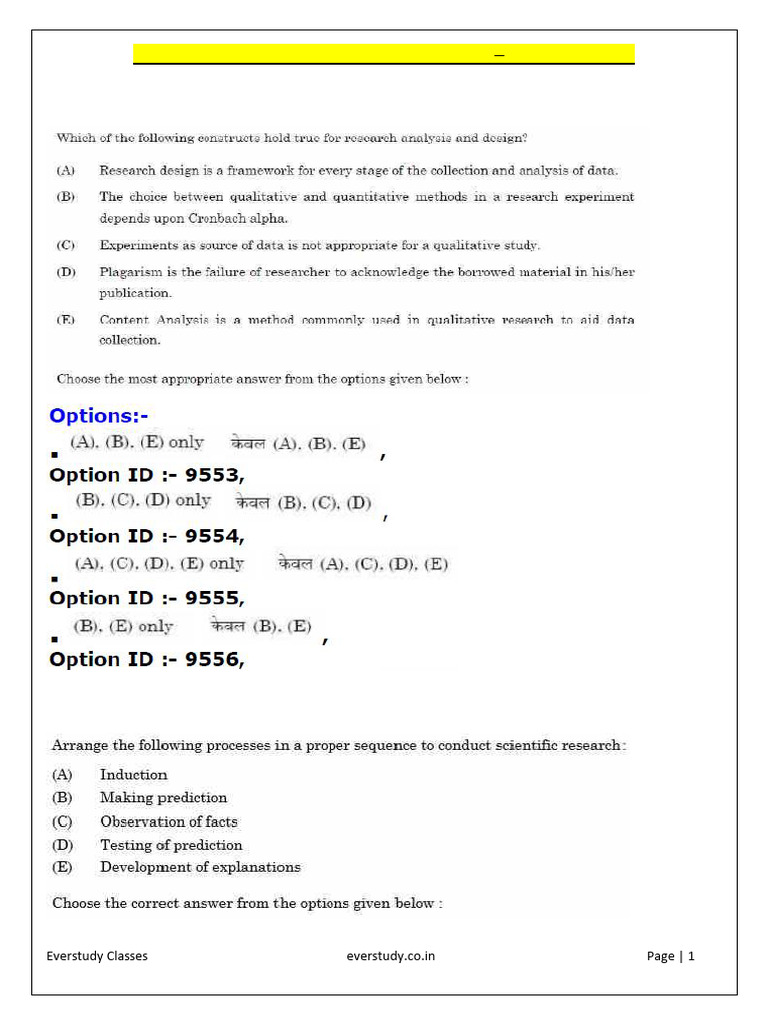 Business Statistics and Operation Research - Questions 2022 | PDF