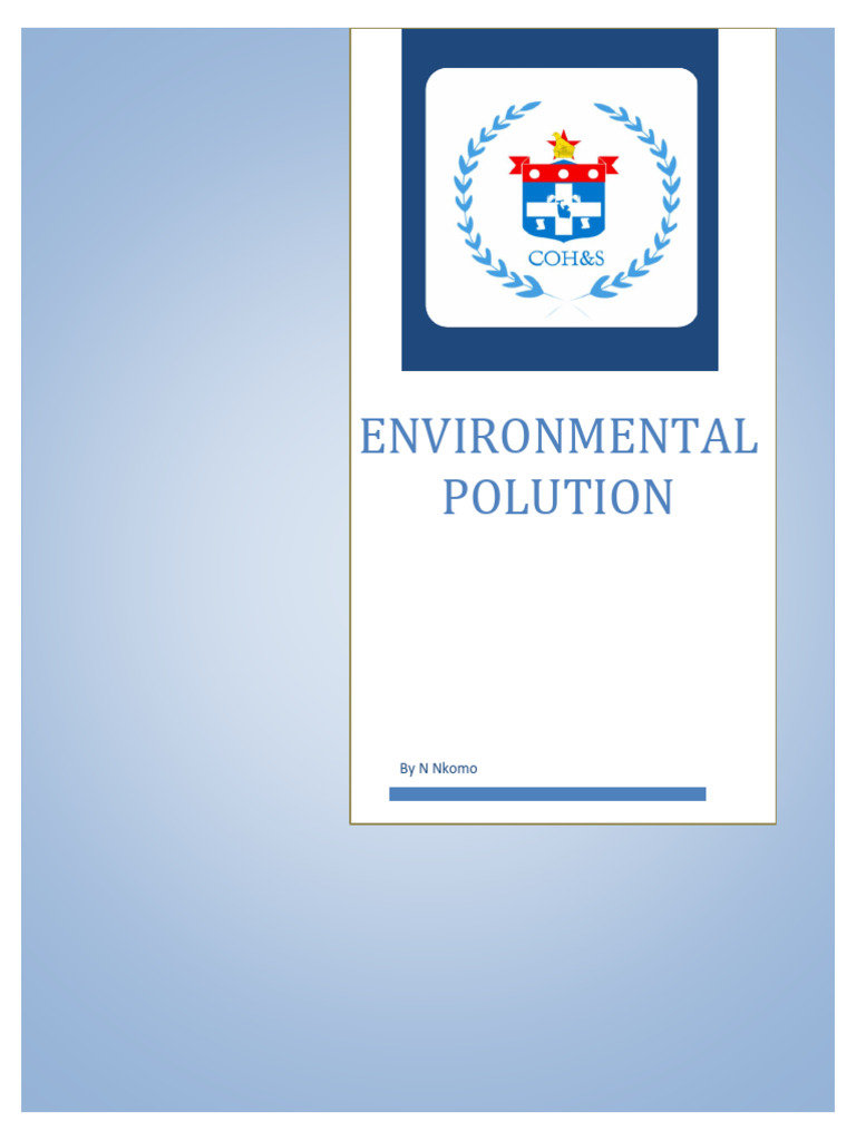 Environmental Pollution | PDF