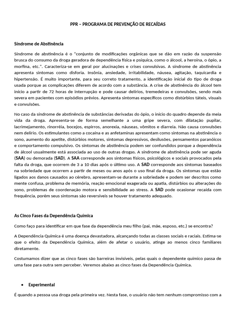 PPR Completo | PDF