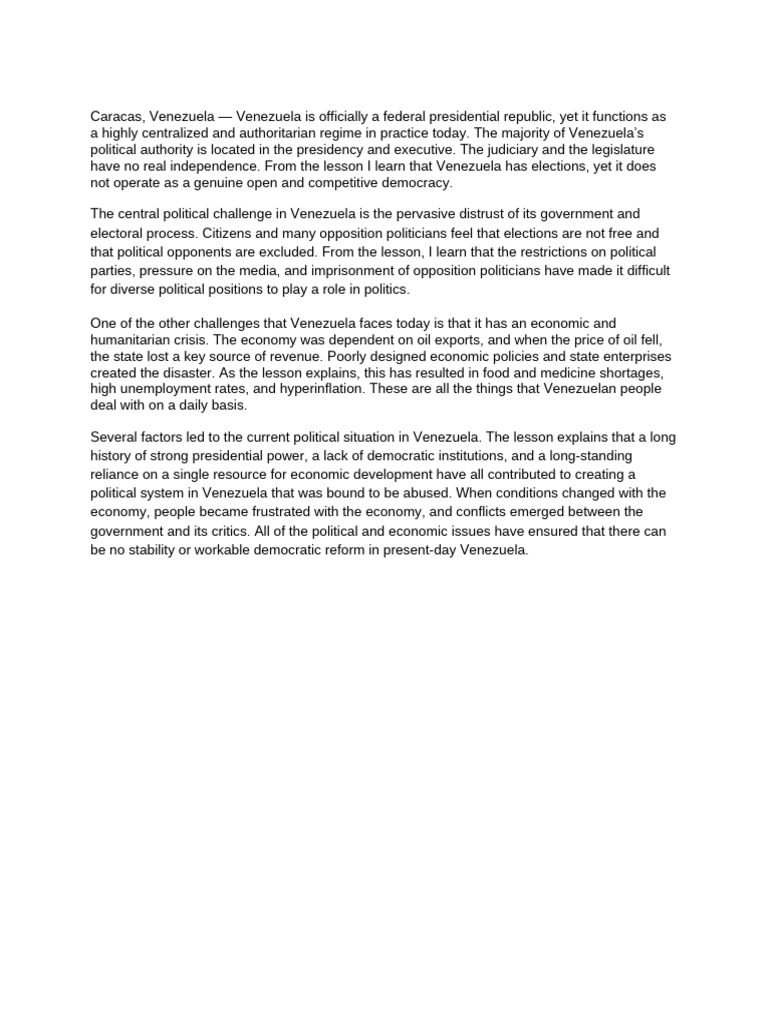 Venezuela | PDF