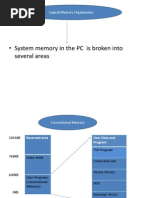 Logical Memory Organisation