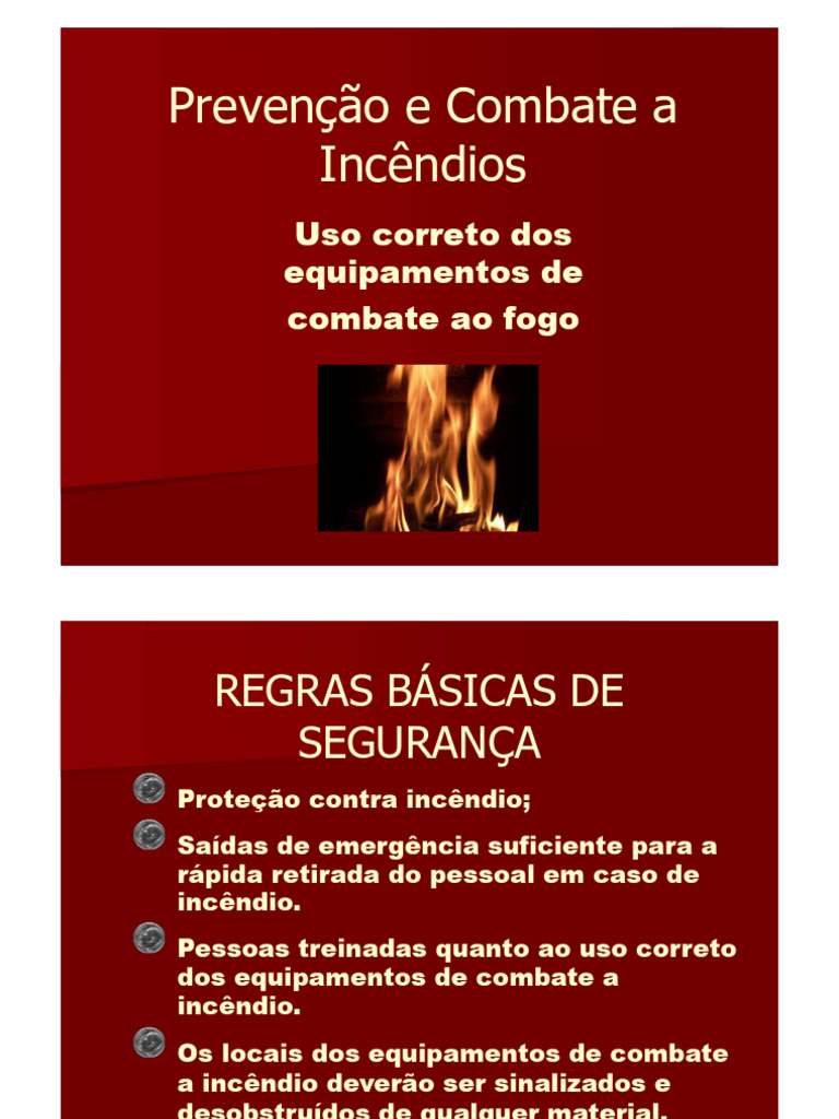 Prevenção e Combate A Incêndios - 2 | PDF