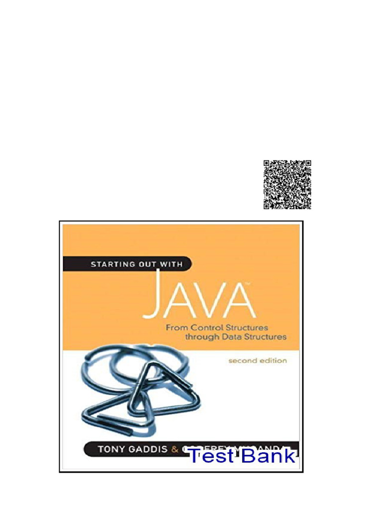 Starting Out With Java From Control Structures Through Data Structures ...