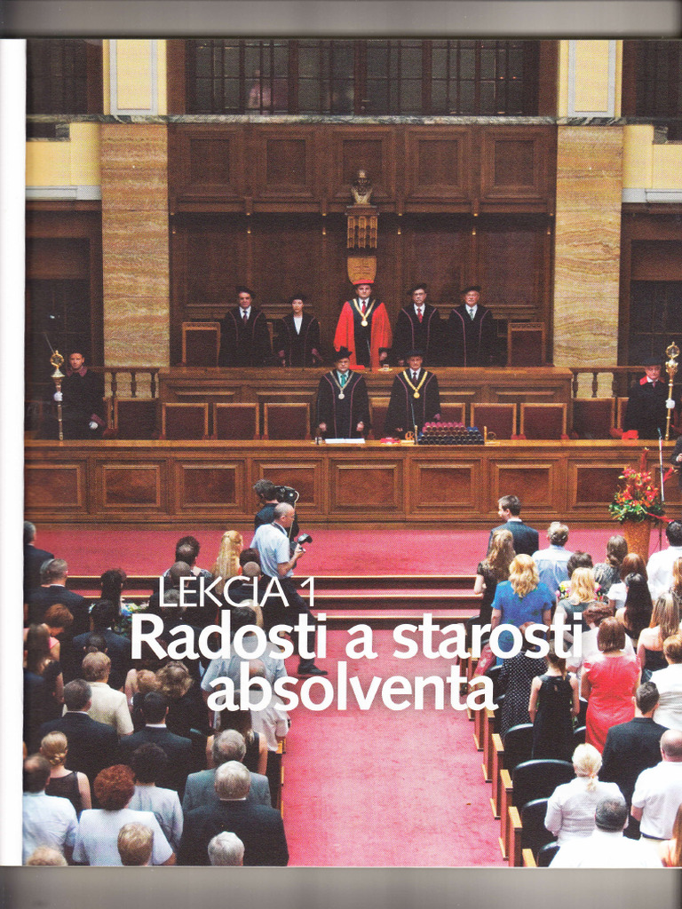 LEKCIA 1 Radosti A Starosti Absolventa | PDF