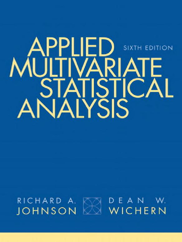 Multivariate Book | PDF