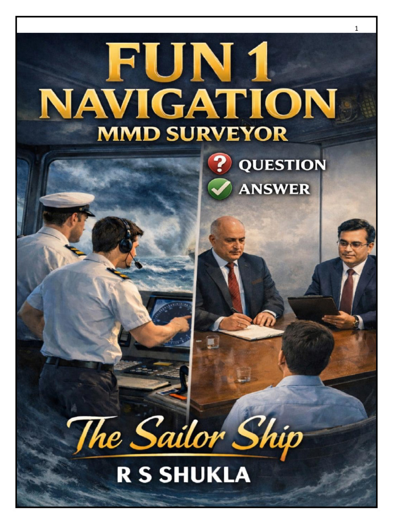 Fun 1 Surveyour Q & A Set-1 | PDF | Compass | Navigation