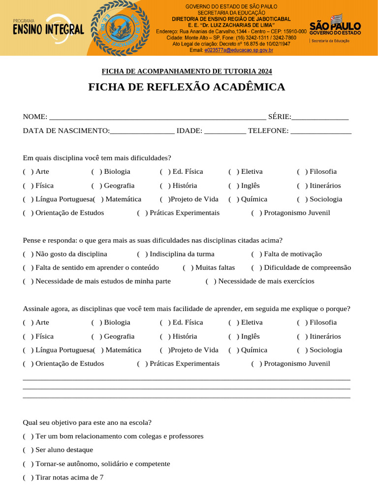 Ficha 5 | PDF