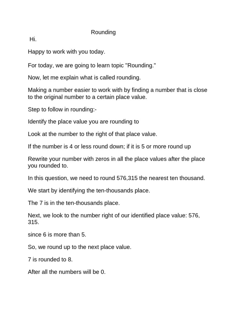 Rounding Arun Choudhary | PDF