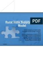 Rural India Supply Chain Model 