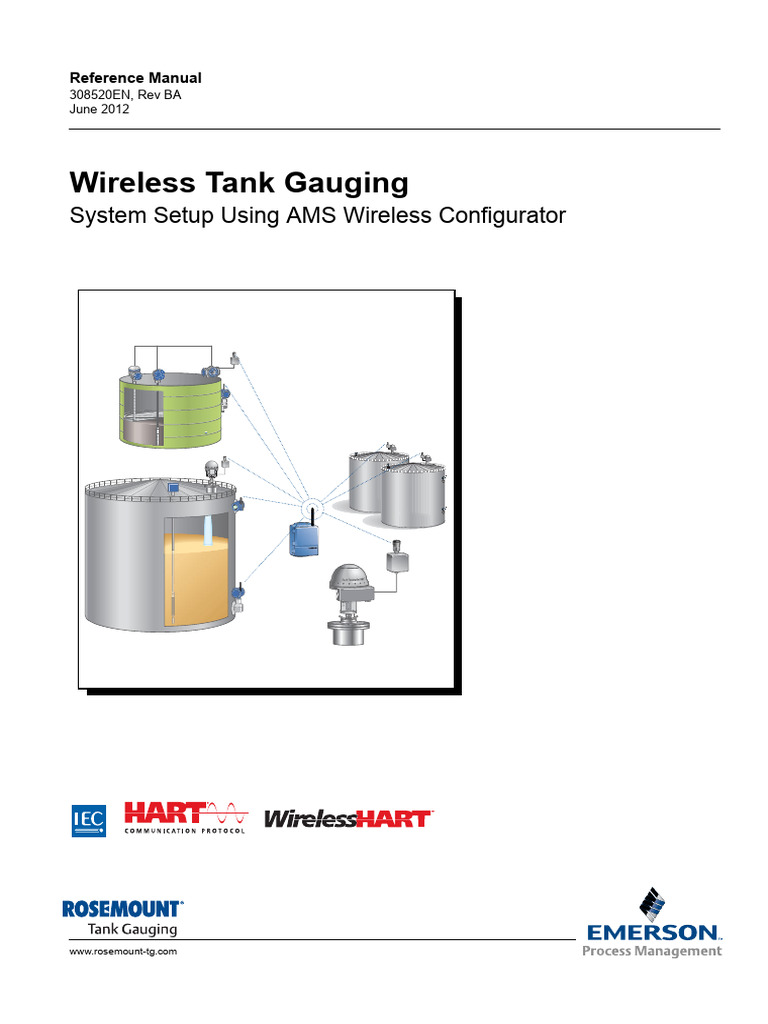 Wireless TankGauging RefMan RevBA 308520EN | PDF