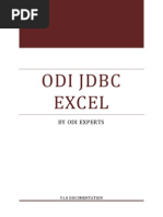 Odi JDBC Excel