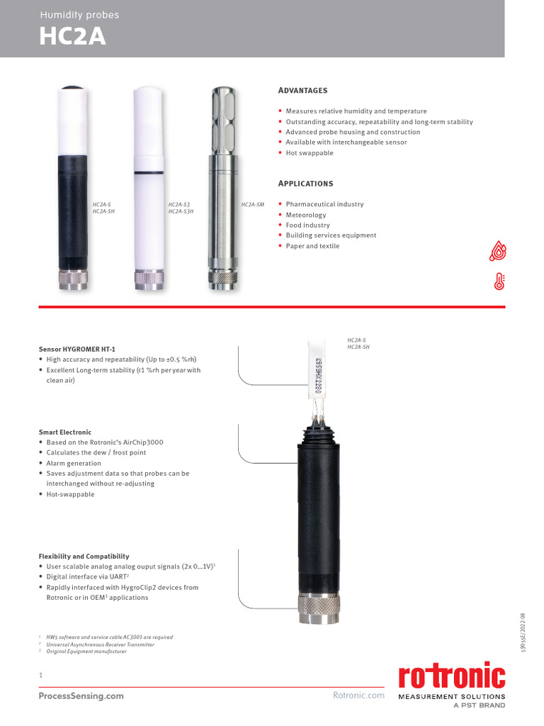 HCA2 Tmep Sensor | PDF