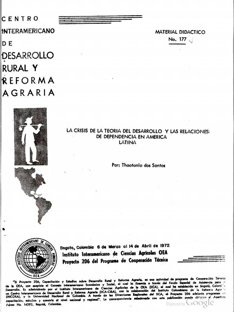 La Crisis de La Teoría Del Desarrollo | PDF | Sociedad | Economias