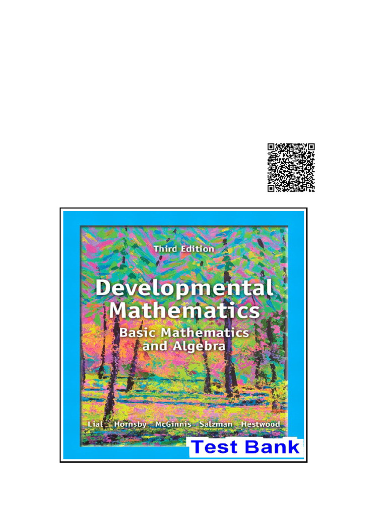 Developmental Math 3rd Edition Lial Test Bank | PDF | Angle | Project ...