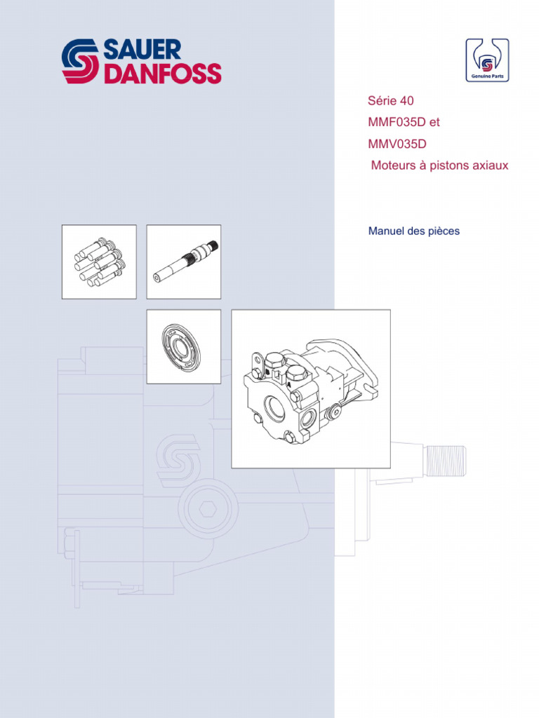 Series 40 M35 Motor Parts Manual | PDF | Moteurs | Organe d'un moteur à ...