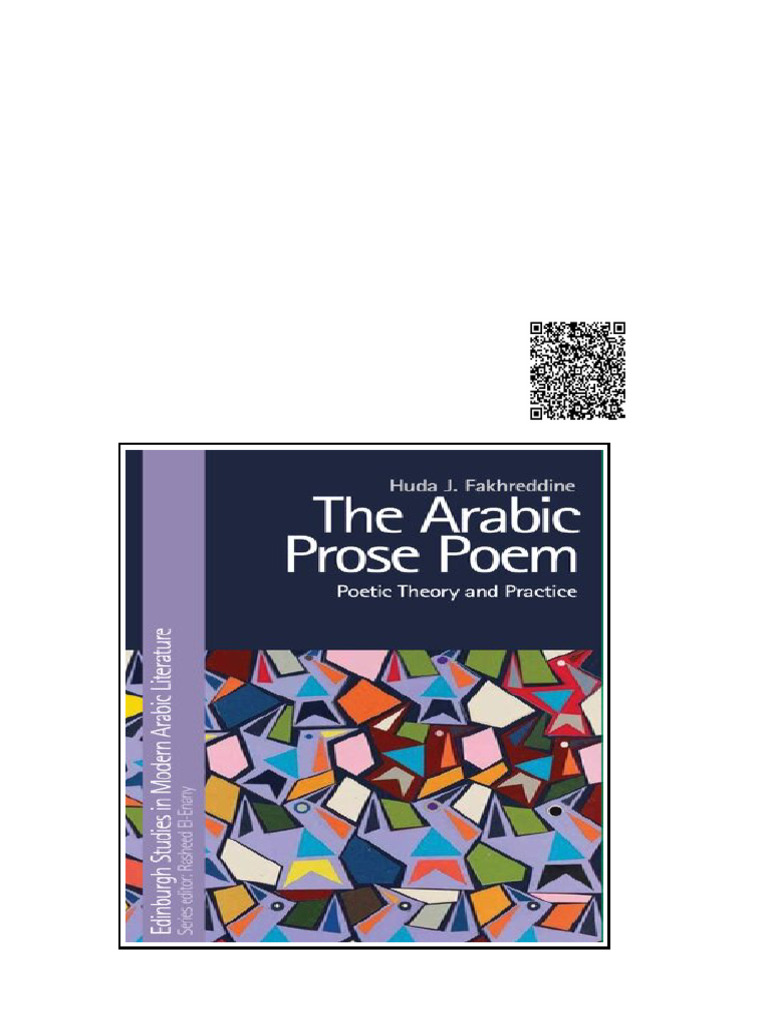 The Arabic Prose Poem Poetic Theory and Practice 1st Edition Huda J ...