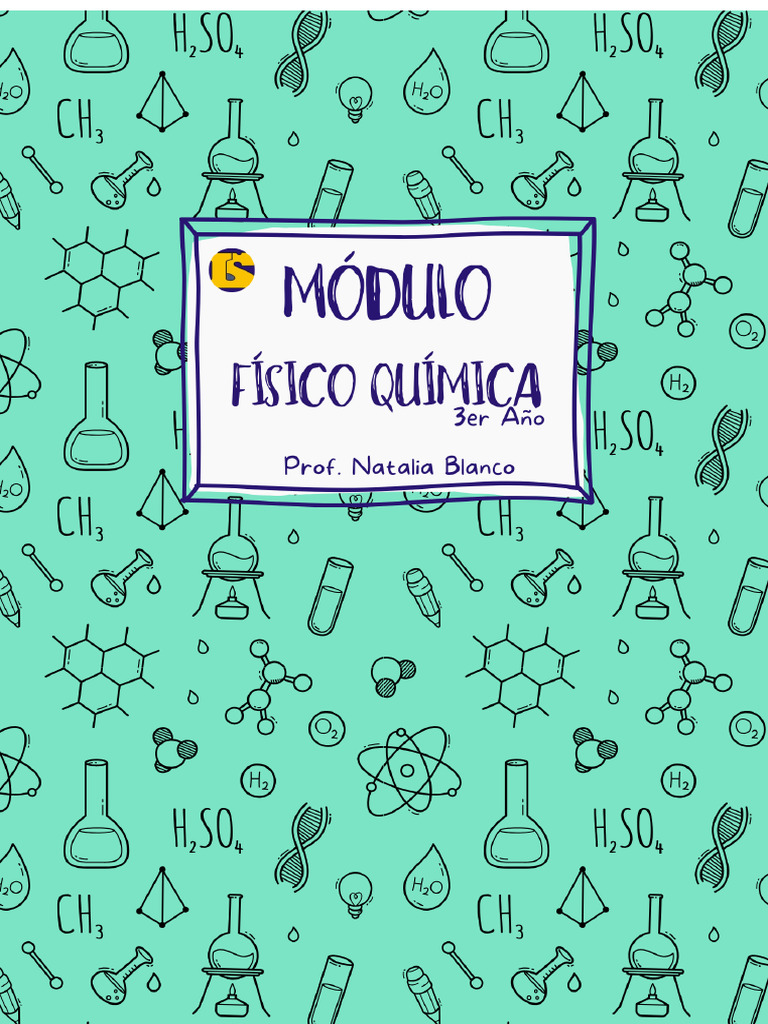 Modulo 3ero FQ 2026 Sarmiento | PDF | Enlace covalente | Configuración ...