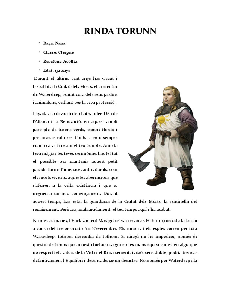 Rerefons Rinda Torunn | PDF