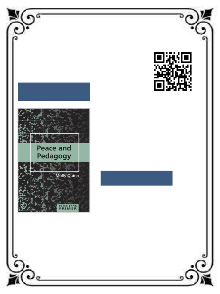 Peace and Pedagogy Primer Peter Lang Primer Molly Quinn Ebook Testbank ...