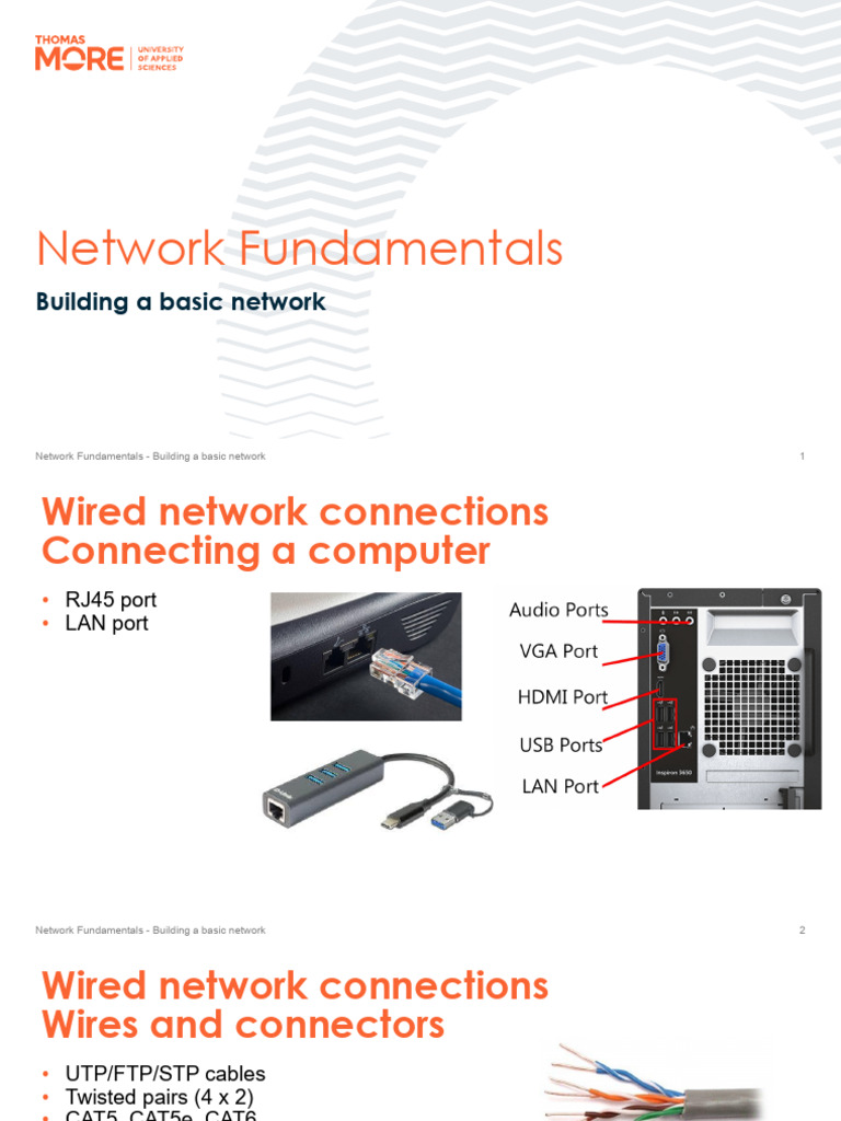 02 - Building A Basic Network | PDF