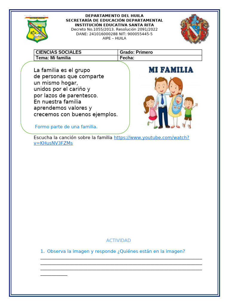 Mi Familia | PDF
