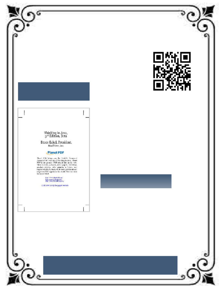 Thinking in Java 3rd Edition Bruce Eckel Ebook Downloadable Instantly ...