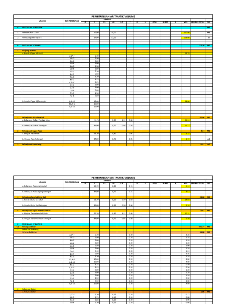 VOLUME XLSX - Google Spreadsheet | PDF