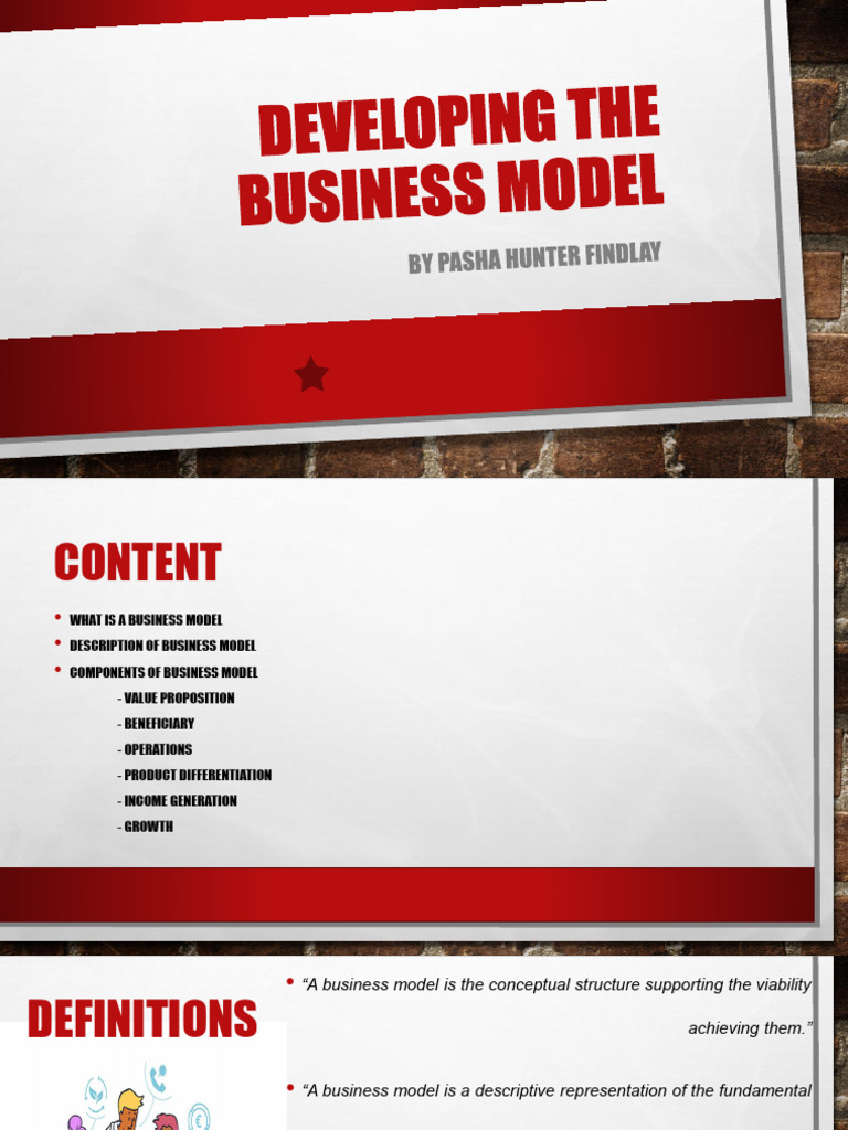 Lesson 7 - Business Model | PDF | Business Model | Pricing