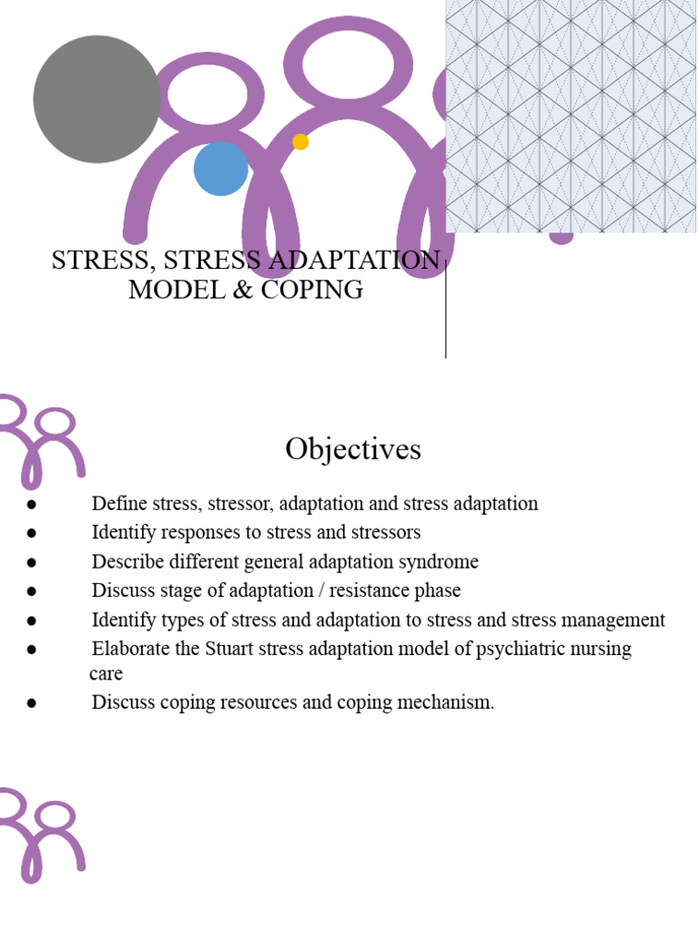 Topic Week 7 - Stress Coping and Adaptation 2 PDF | PDF