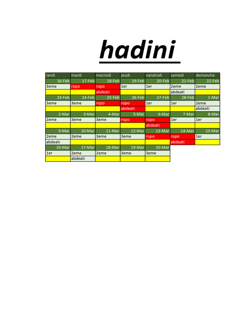 Hadini | PDF