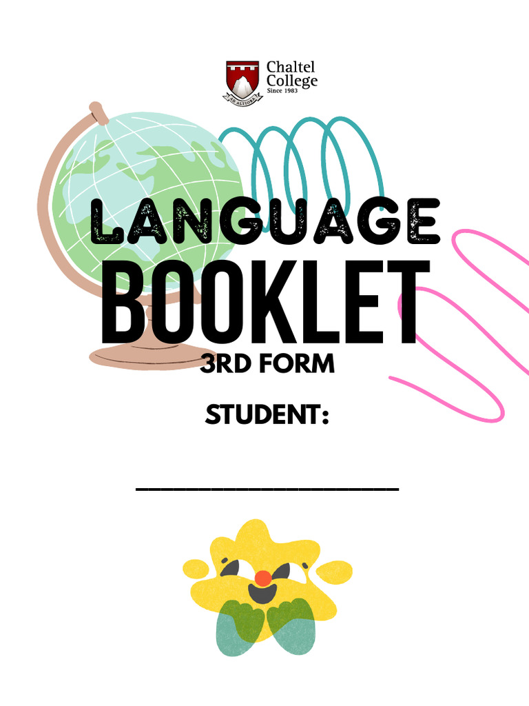 Language Booklet 2026 3rd Form 2026 | PDF