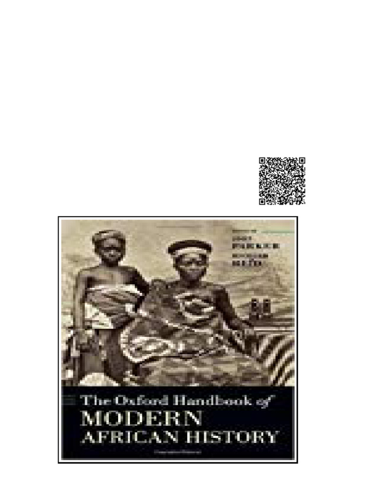 The Oxford Handbook of Modern African History John Parker | PDF ...