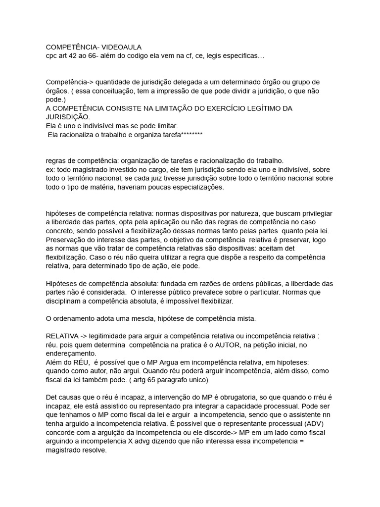 Idpc - Competencia | PDF