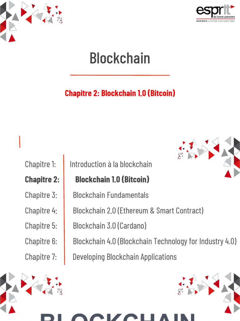 Chapitre 2 - Blockchain 1.0 (Bitcoin) | PDF
