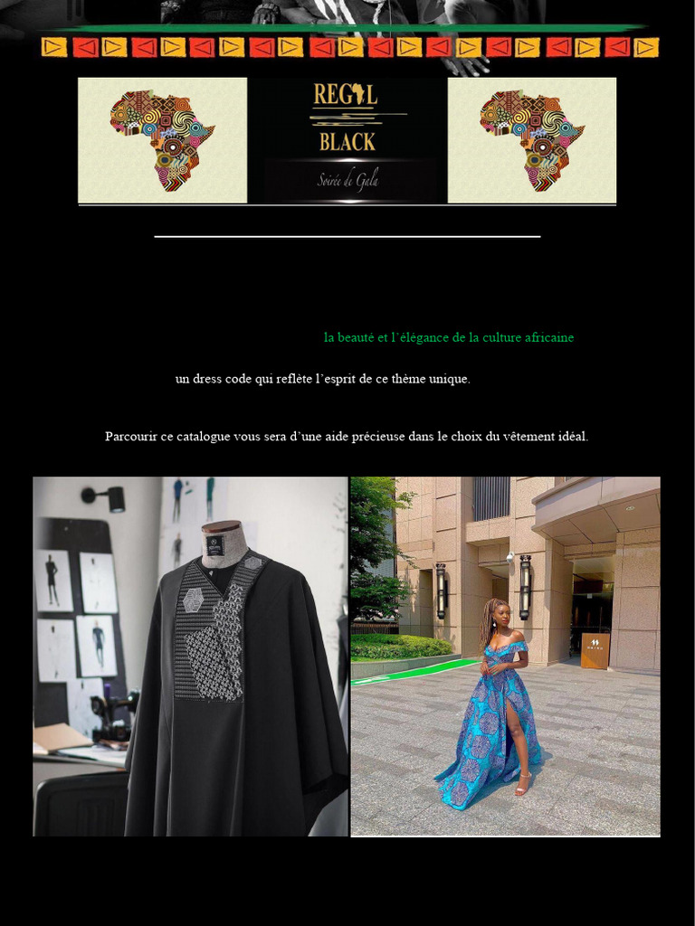 Regal Black Dress Code Catalogue | PDF