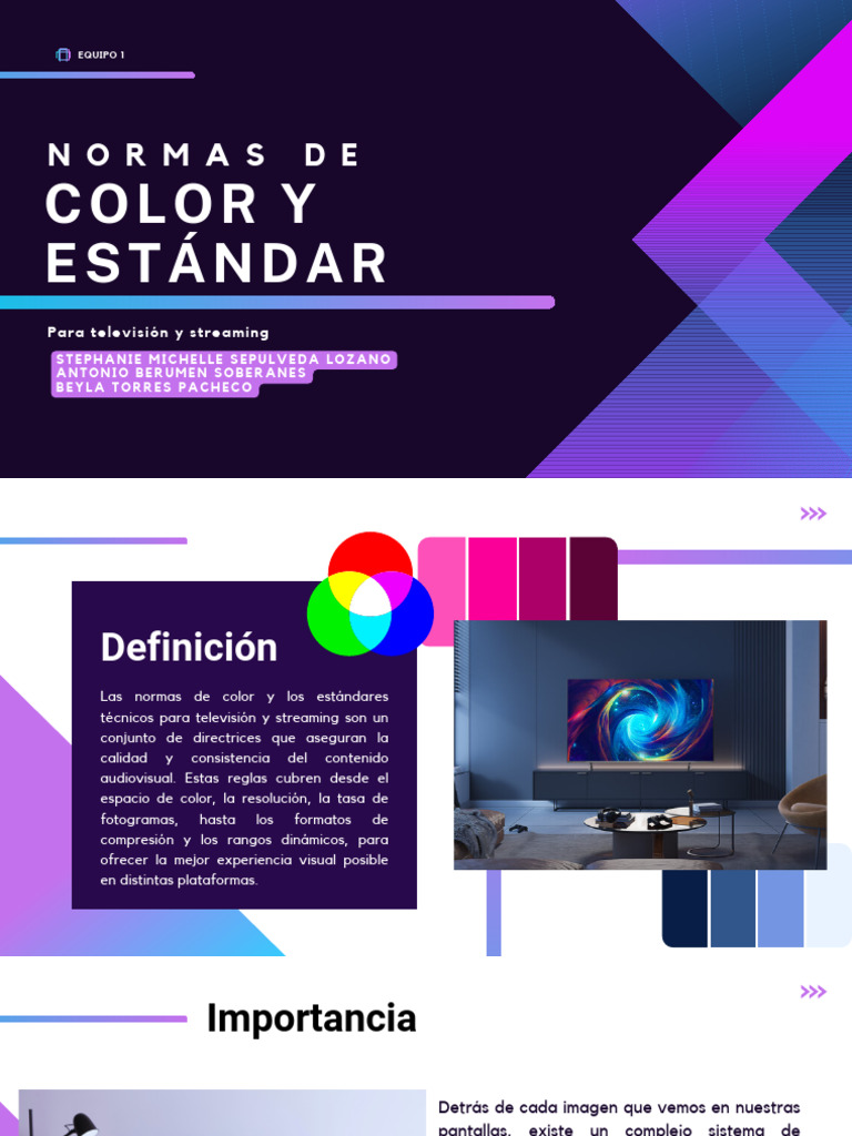 Normas de Color | PDF