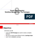 Oracle Data Integrator Workflow Management: The Packages