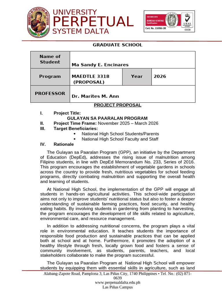 Final Proposal 071326 | PDF