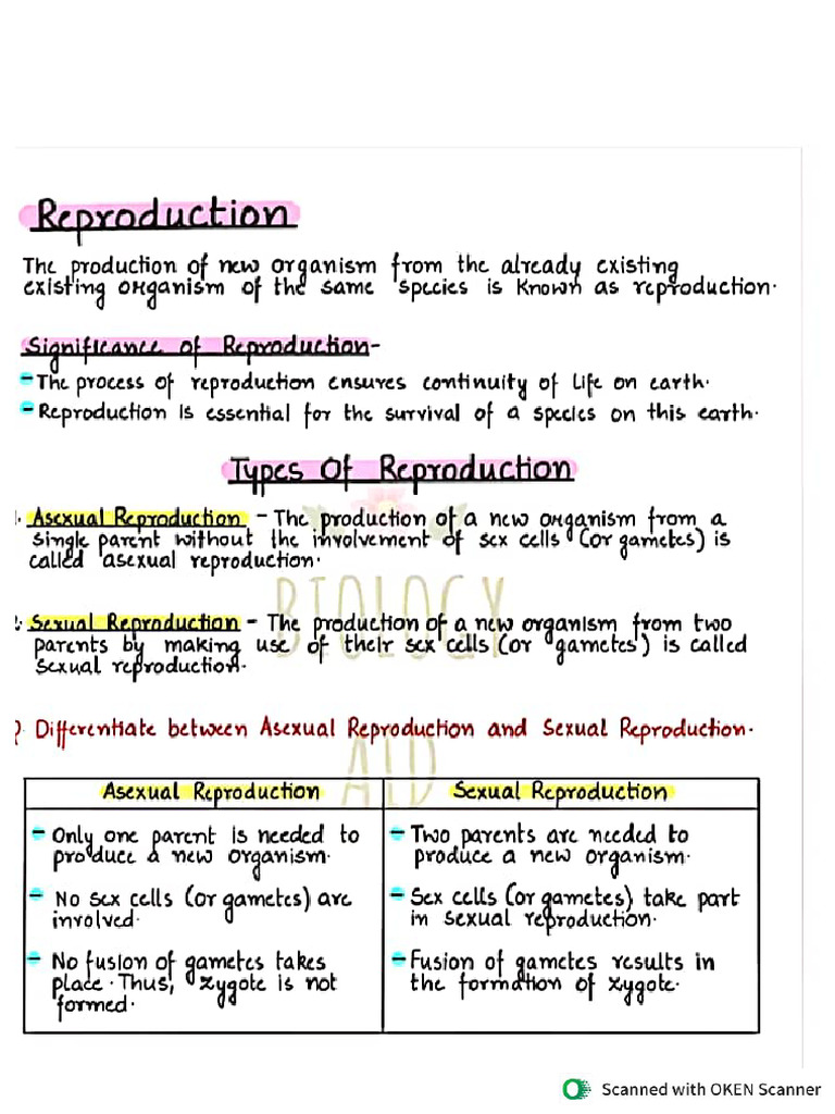 Class 10 Biology Chapter 3 Notes | PDF